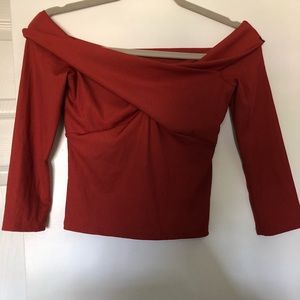 Off the shoulder top